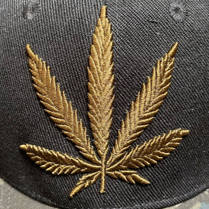 Ganja Baseball Käppi Military