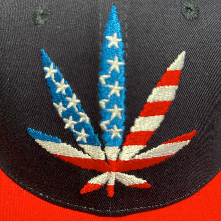 Wuke Ganja Baseball Cap Amerika – Stylische Cap mit einzigartigem Design