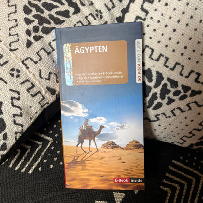 Deutschsprachiger Reiseführer für Ägypten mit praktischer Faltkarte