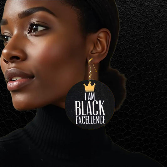 Ohrring Excellence Black