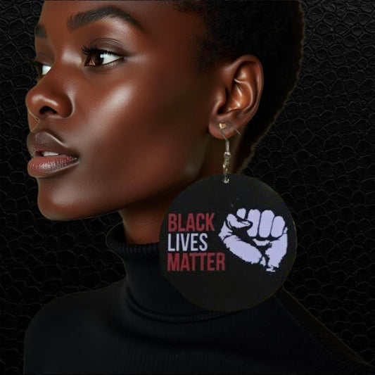 Ohrring Black Lives Matter
