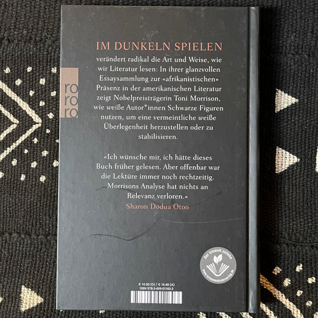 Im Dunkeln spielen | Toni Morrison