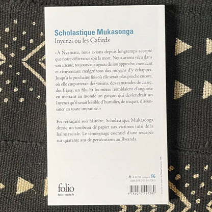 Inyenzi ou les Cafards | Scholastique Mukasonga