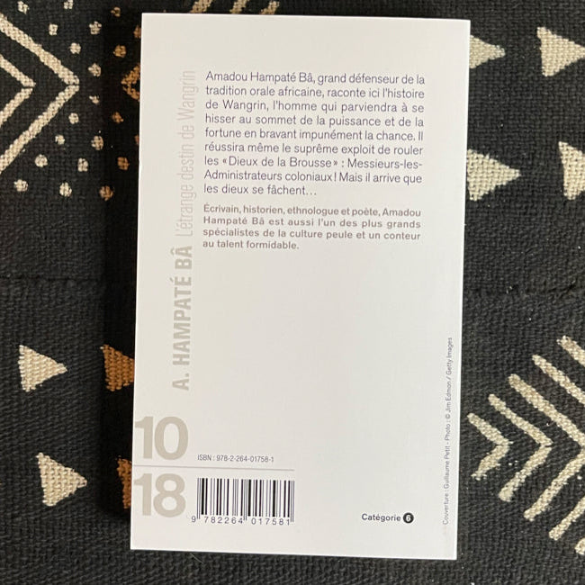 L'étrange destin de Wangrin | Amadou Hampâté Bâ