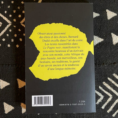Quatrième de couverture Le Pagne noir – Résumé des contes traditionnels ivoiriens par Bernard Dadié, éditions Présence Africaine