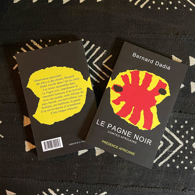 Le Pagne noir Bernard Dadié – Détail de la couverture, classique de la littérature africaine francophone publié en 1955