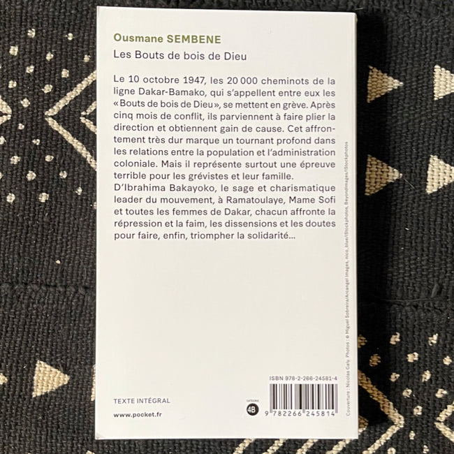 Détails de l'édition Les bouts de bois de Dieu, 416 pages, Pocket