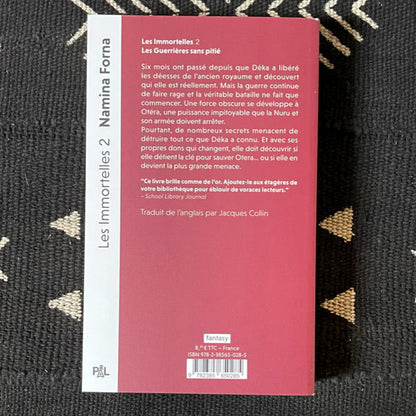 Les immortelles. Tome 2 : Les guerrières sans pitié | Namina Forna