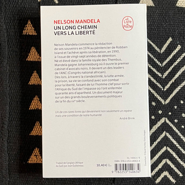 Mandela, un long chemin vers la liberté, autobiographie de et par Nelson Mandela