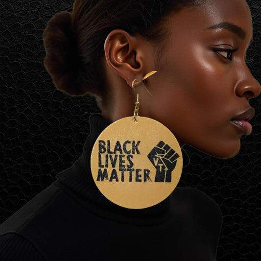 Ohrring Black Lives Matter