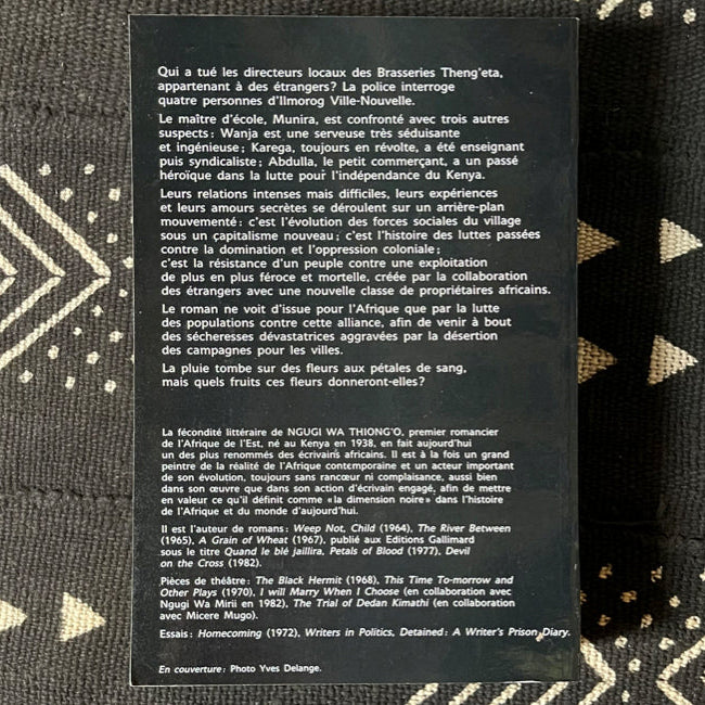 Pétales de sang | Ngũgĩ wa Thiong’o