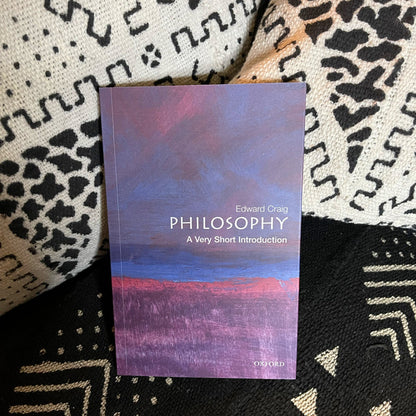 Philosophy - A very short introduction