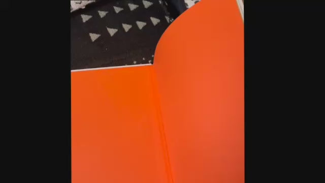 Afrika Malerei Sabine Waldmann-Brun – orangefarbenes Video des Kunstbuchs, Präsenz Verlag