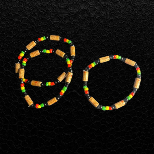 Rasta Perlen Armband