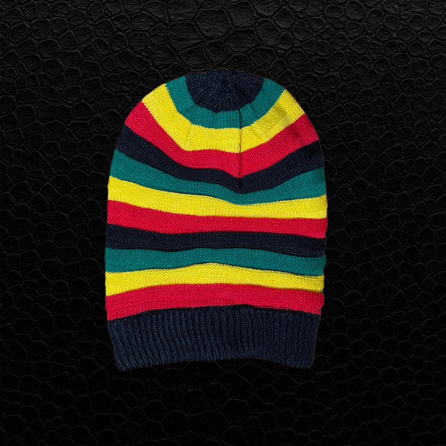 Reggae Strickmütze – Stylischer Look im Rasta-Design