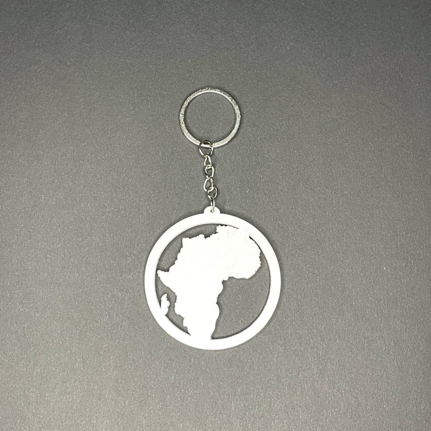 Rückseite Schlüsselanhänger Afrika