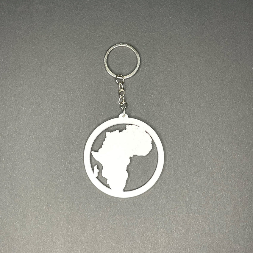 Rückseite Schlüsselanhänger Afrika