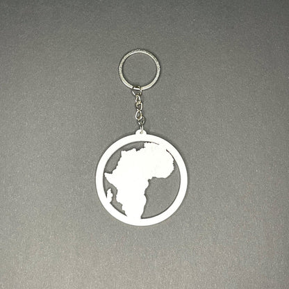 Rückseite Schlüsselanhänger Afrika