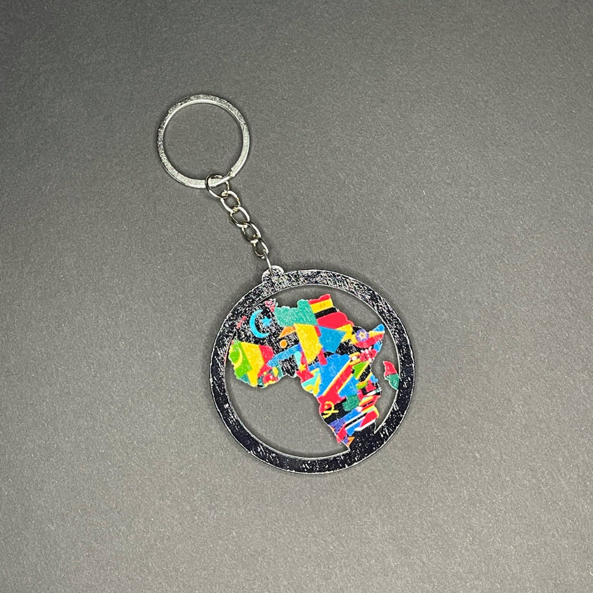 Afrikas Herz – Schlüsselanhänger der Einheit