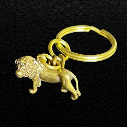 Vintage Löwen Schlüsselanhänger