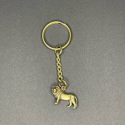 Vintage Löwen Schlüsselanhänger – Stil, Symbolkraft und afrische Eleganz