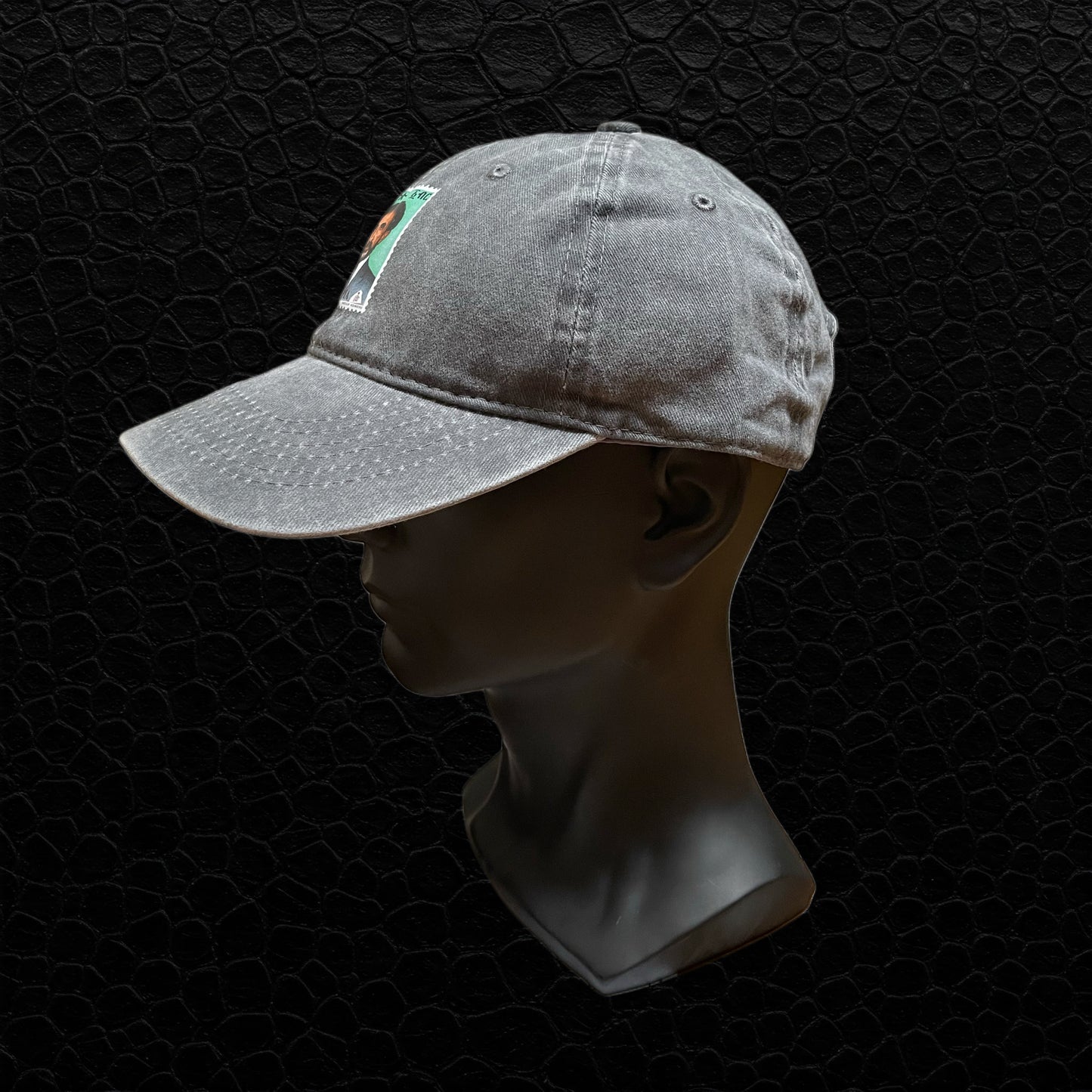 Selassie Cap – Gris | Streetwear Vintage avec Héritage Africain