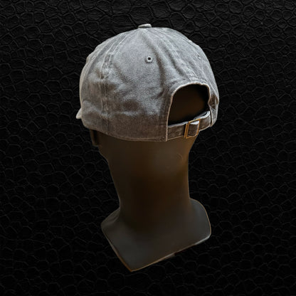 Selassie Cap – Gris | Streetwear Vintage avec Héritage Africain