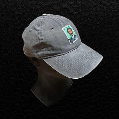 Selassie Cap – Gris | Streetwear Vintage avec Héritage Africain