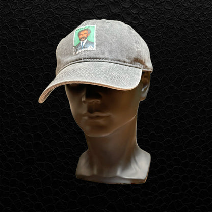 Selassie Cap – Gris | Streetwear Vintage avec Héritage Africain