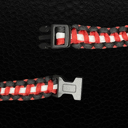 Kenia Survival Armband Emblem Detail Kenia Flagge Maasai Schild U-Schnalle afrikanisch