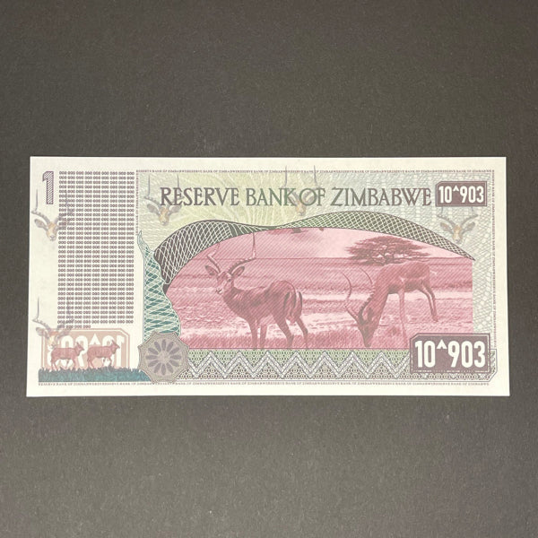 zimbabwe dollar 